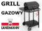 Grill gazowy balkonowy, lawowy na kółkach LANDMANN