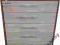 ! Komoda KW-A  5 szuflad producent wybór 11kolorów