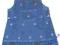 132 szkolna sukienka princeska jeansowa 86/92