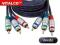 kabel 3x RCA chinch component 0,5m VITALCO