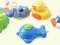 Zestaw wesołych zabawek do kąpieli Canpol 5 sztuk
