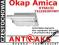 Okap Amica OTS615I teleskopowy 60cm 350m3/h INOX