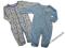Pajace 2-pack CHARLIE 5 od Babaluno 3-6m (62/68cm)