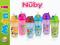 NUBY Pstryczek BIDON TERMICZNY Słomka 270 ml *9609