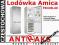 Lodówka Amica FK328.4X 185/60 A+ inox LED Czę-wa