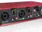 Focusrite Scarlett 2i2 + trans. Lublin e-music