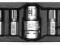 YT-0414 ZESTAW KOŃCÓWEK BITÓW SPLINE M5-M12 6szt
