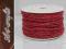 SZNUREK PAPIEROWY CZERWONY 1,5MM- 5METRÓW
