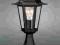 LAMPA stojąca zewnętrzna OGRODOWA czarna IP44