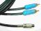 SHELLER gniazdo RCA (czincz) / 2xRCA(czincz)   1m