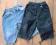 BABY BLU - dwie pary spodenek r. 74