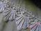 PROWANSJA GIPIURA  do firan biel wys. 8 cm -METRAŻ