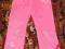 Spodnie różowe sztruksy sztruks roz. 104 Barbie
