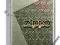 ZIPPO zapalniczka metal plate  - logo zippo 200311