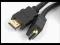 LF9 NOWY KABEL 2 x HDMI A (19PIN) 150cm BLACK-GOLD
