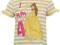 T-SHIRT DISNEY PRINCESS Bella żółta dla 3-4 LATKI