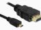 TF6 NOWY KABEL microHDMI FULLHD 2M POZŁACANE WTYKI