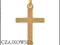 ZŁOTY 585 KRZYŻ * CROSS * KRZYŻYK 1,7cm x 2,9cm