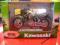 MODEL KAWASAKI KLR 650 1:18 WELLY