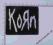 Naszywka muzyczna KORN Naszywki HAFT