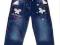 Spodnie jeans rozm 92 cm