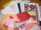 zestaw papierów i dodatków kartki scrapbooking nr1