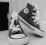 CONVERSE BUTY TRAMPKI SZARE NOWE ORYGINAŁ r.19