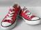 CONVERSE BUTY TRAMPKI CZERWONE r.28,5 OKAZJA