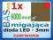 Dioda LED _ migająca _ 3mm _ czerwona _ 8000mcd