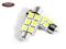 ŻARÓWKA RURKOWA LED 6SMD 37mm C5W C10W VERTEX CAN