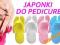 KLAPKI JAPONKI DO PEDICURE 10 par 20klapek k12