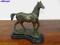 Koń, duża figurka z brązu.