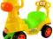 SUPER JEŹDZIK  Baby Mix  ZYRAFA, ŻYRAFKA, 3 KOLORY