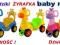 SUPER JEŹDZIK  Baby Mix  ZYRAFA, ŻYRAFKA, 3 KOLORY