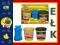 PLAY DOH CIASTOLINA TUBY BUDOWLANE PIASEK ASFALT
