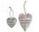 ZAWIESZKA SERCE RETRO SHABBY CHIC BELLDECO