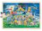 Ogromne drewniane puzzle ZAMEK aż 192 el. GOKI 4+