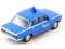 MODEL METAL Fiat 125p Duży skala 1:34 POLICJA TAXI
