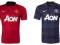 MANCHESTER UNITED 13/14 HOME AWAY+ GRATIS! ROZM M