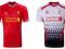 LIVERPOOL FC 13/14 HOME AWAY+ GRATIS! ROZM S