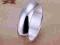 Pierścień srebrny unisex gładki 18mm