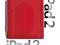 ETUI IPAD 2 IPAD 3 SMART COVER CZERWONE
