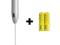 IKEA PRODUKT SPIENIACZ DO MLEKA + BATERIE AA FV