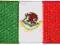 Meksyk - Naszywka Flaga Meksyku