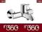 Hansgrohe Focus Bateria wannowa 31742000 Wawa