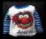 Superowa Bluzka Animals ELMO 74