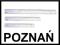 Poznań LINIJKA PLASTIKOWA 50 CM. TRWAŁA I MOCNA