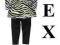 NEXT_2012_sliczna bluzeczka tunika kol.zebra 2-3 L