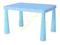 IKEA Mammut stolik niebieski