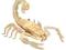 Puzzle 3D drewniane_ składanka_Skorpion